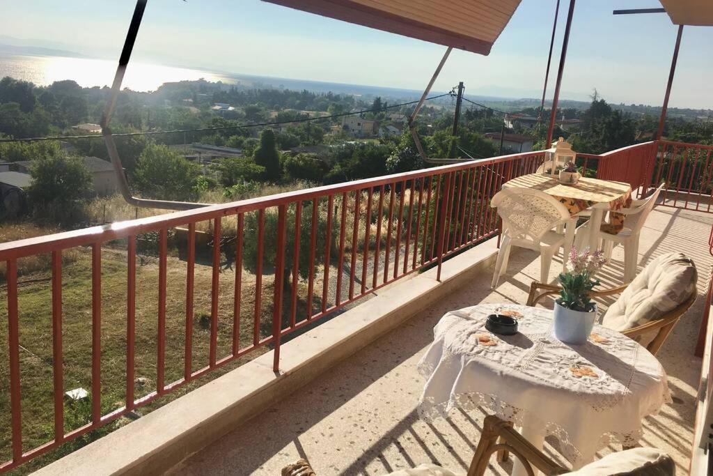 Eva Apartment With Great View إبانومي المظهر الخارجي الصورة